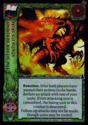 The Silver Serpent Sheds its Skin